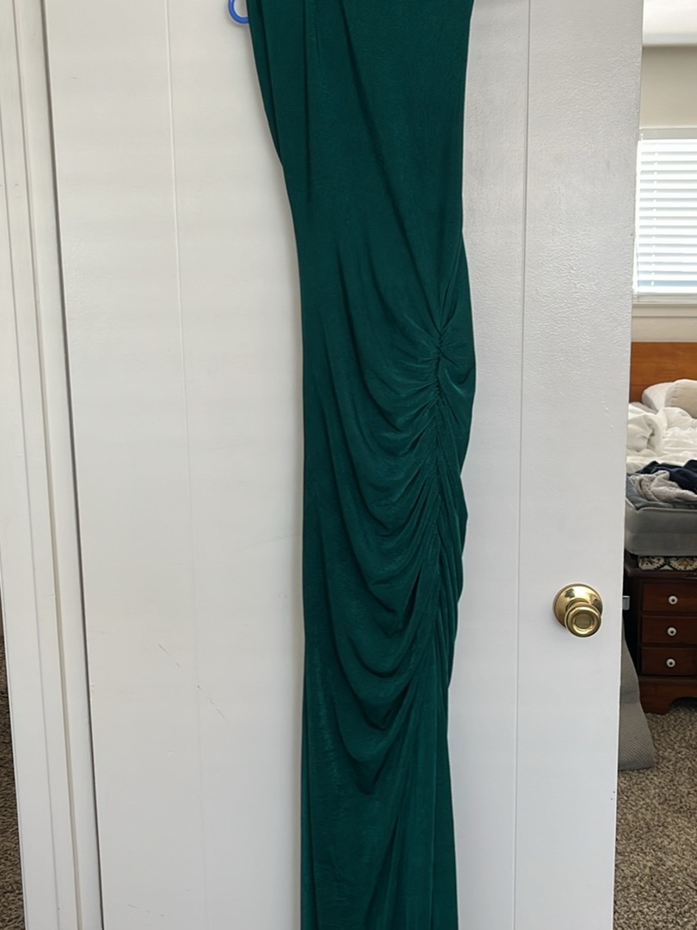 MISHA COLLECTION Emerald Green Chantria Maxi Dress